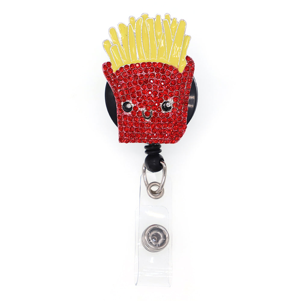 Fries Badge Reel