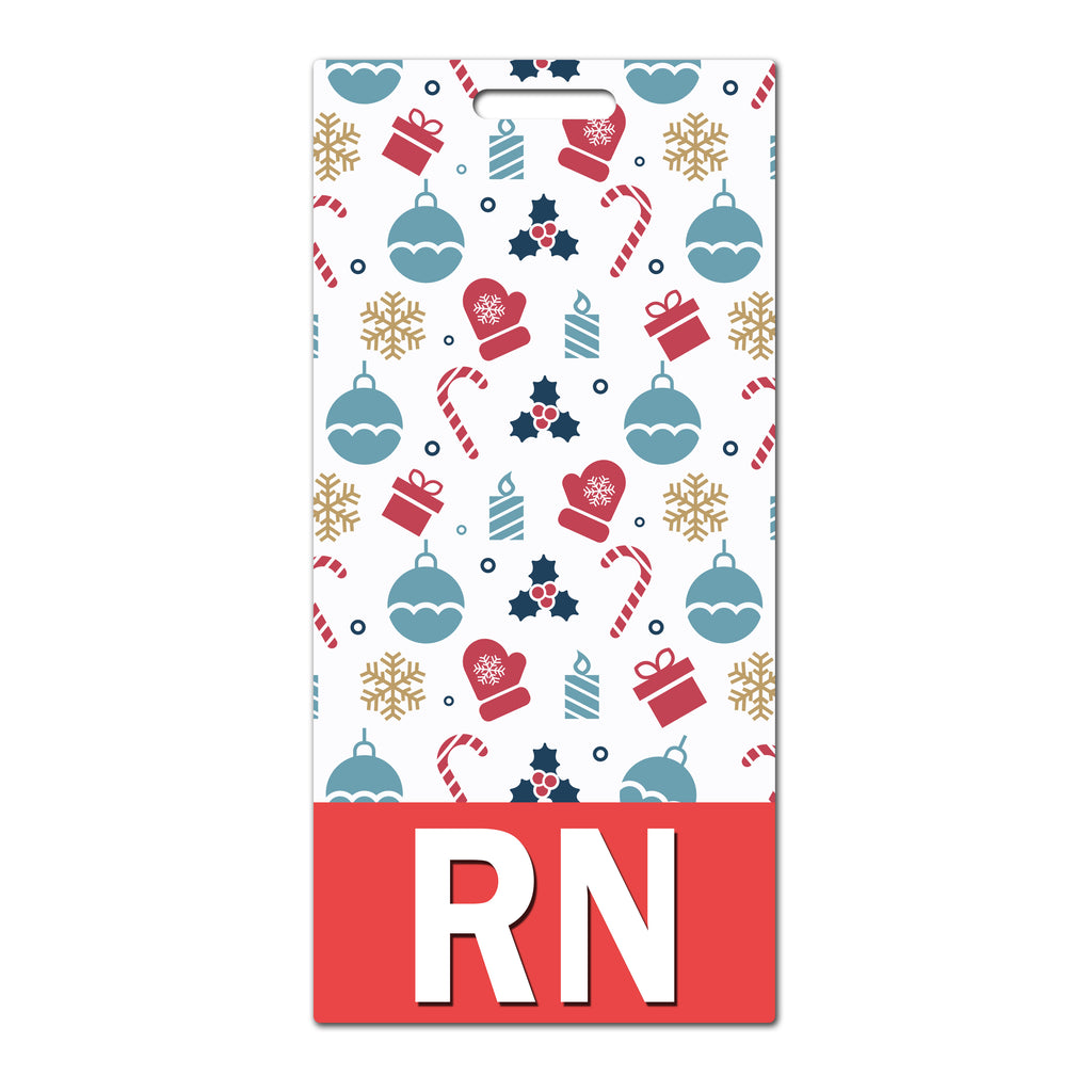 Nurse Gift For Women Badge Card, Nurse Badge Card, Cute Christmas Badge Card