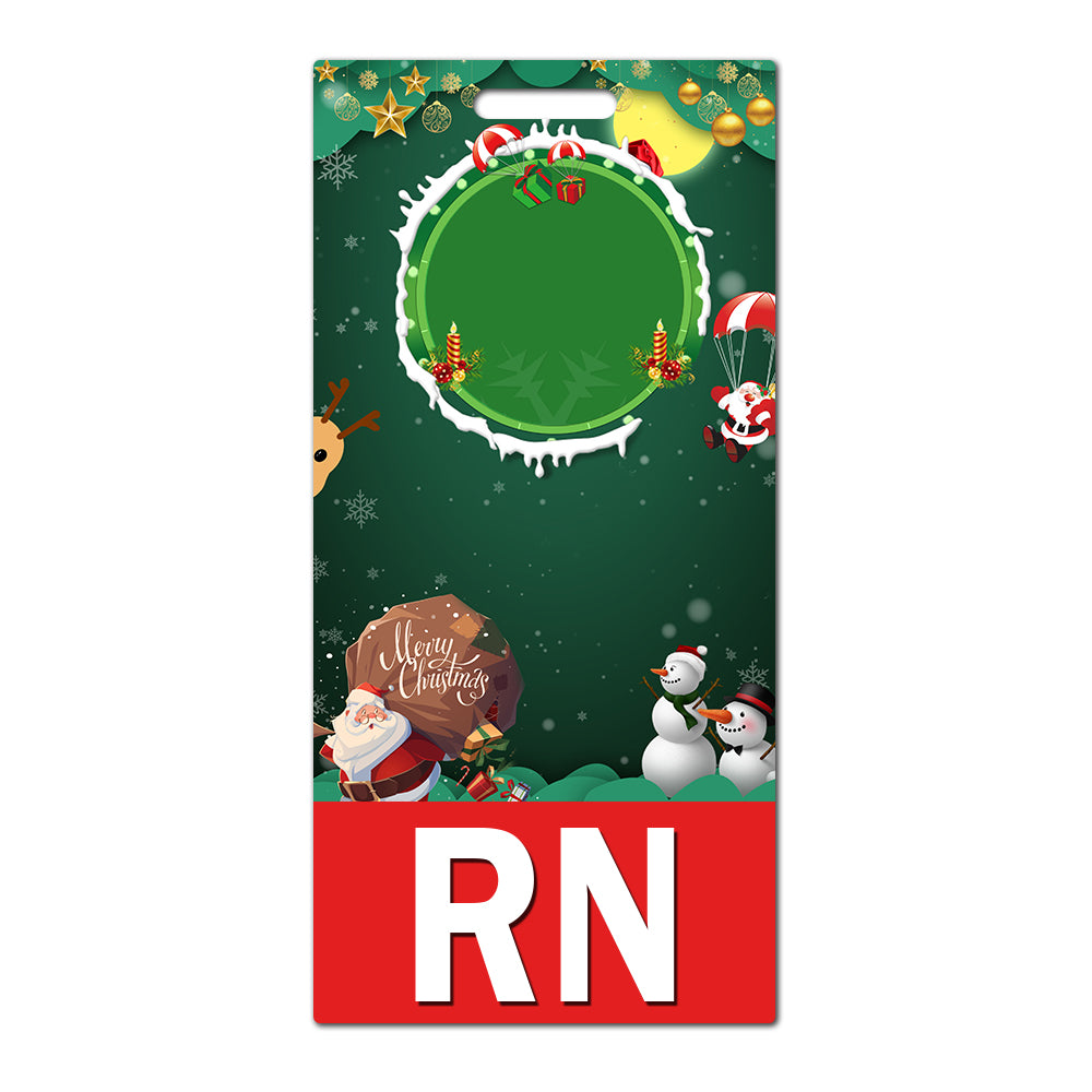 Nurse Gift For Women Badge Card, Nurse Badge Card, Cute Christmas Badge Card