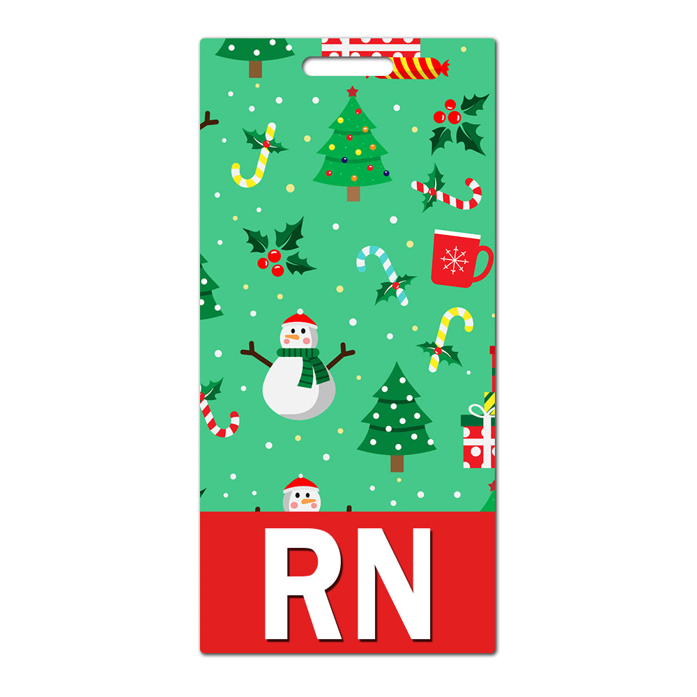 Nurse Gift For Women Badge Card, Nurse Badge Card, Cute Christmas Badge Card