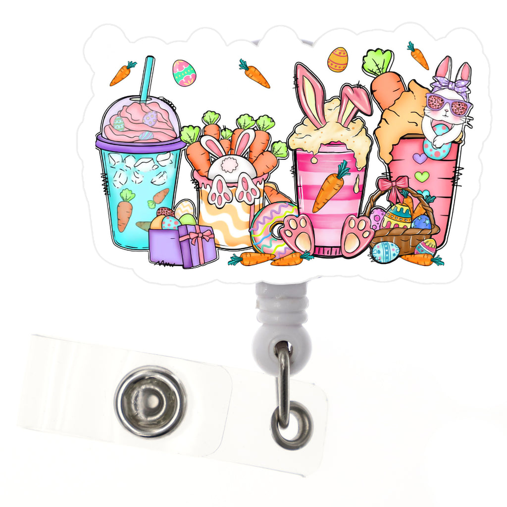 Fashion Cute Cartoon Best And Hottest Nurse Doctor School Courier Work Card Badge Holder Badge Reel