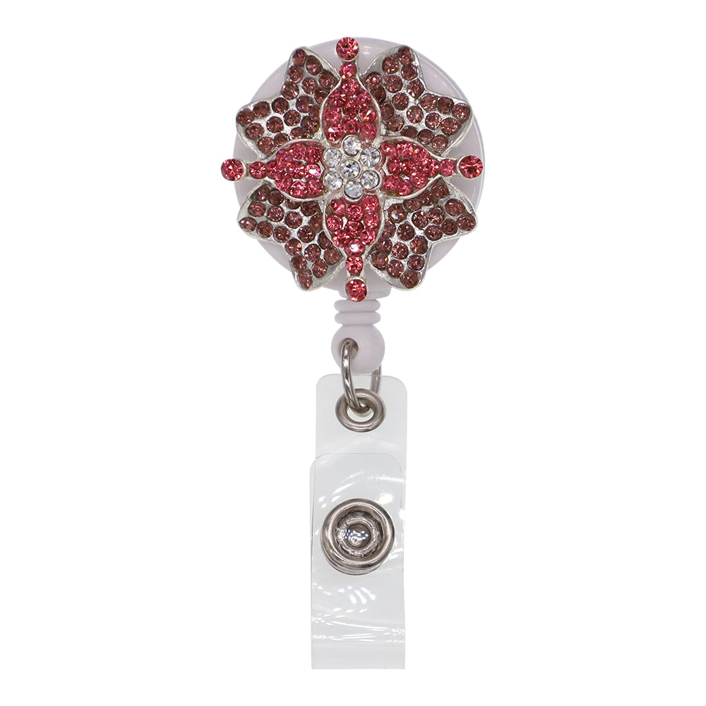 Four-Leaf Clover Badge Reel
